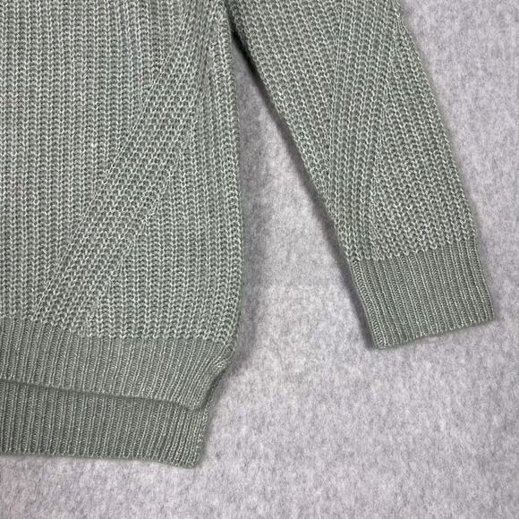 AllSaints Green Bay Leanne Cardigan Knit Wool Alpaca Blend Sweater Size Small - Picture 5 of 8